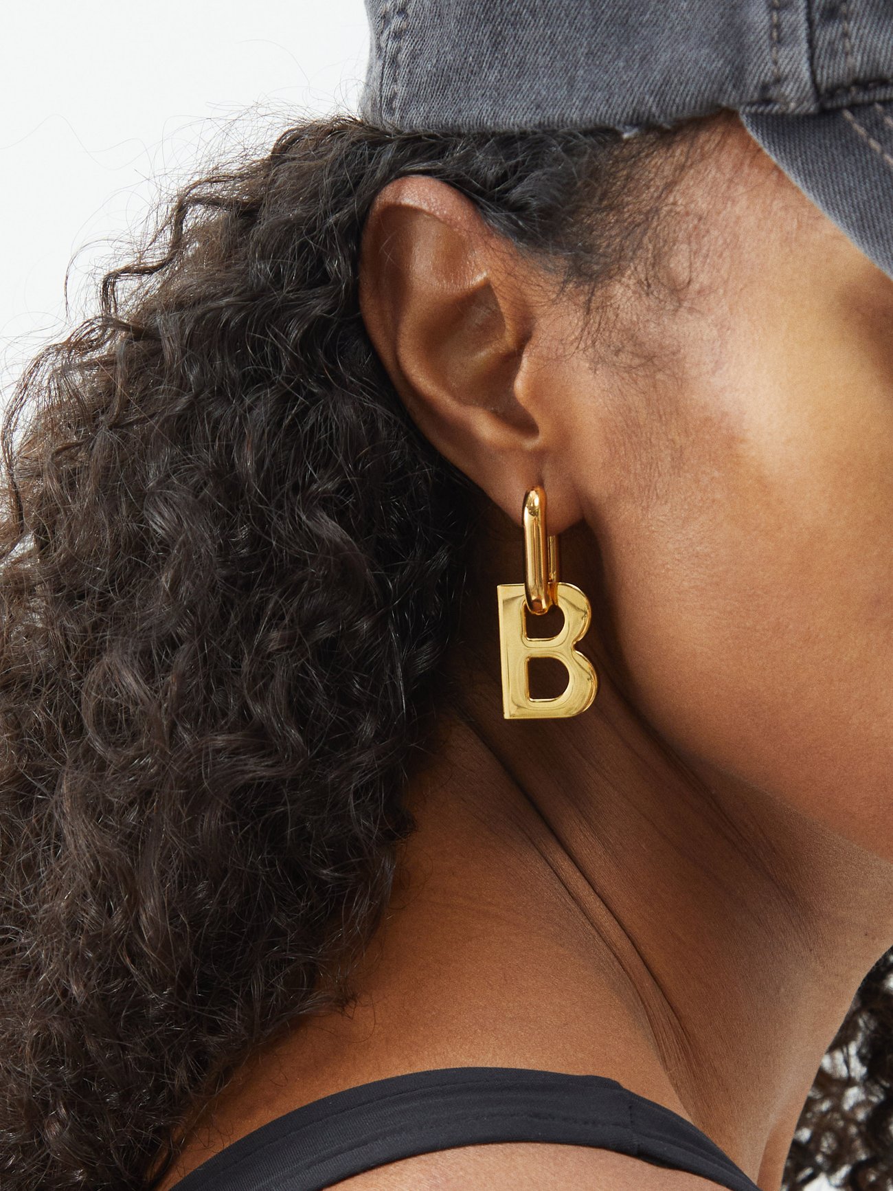 B Drop earrings