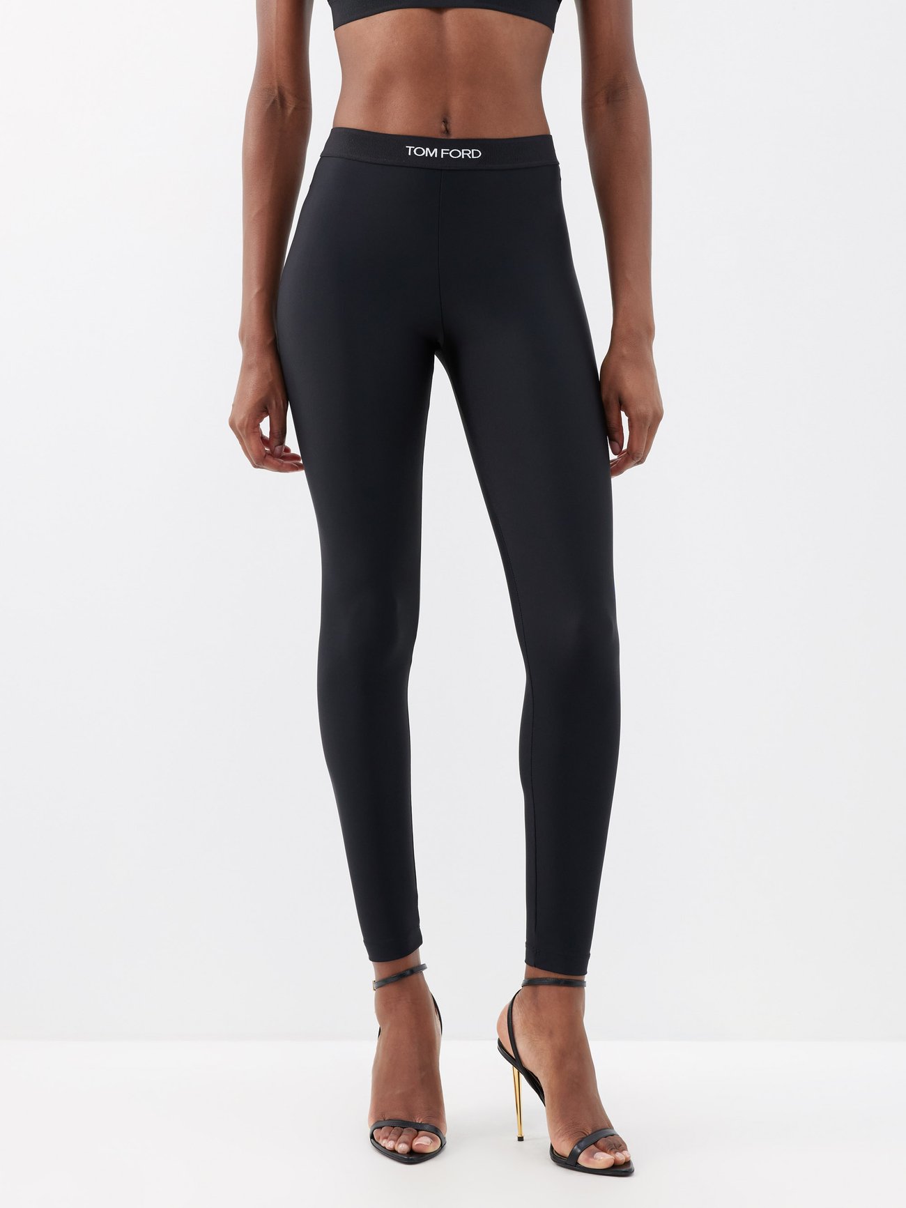 Tom Ford Leggings With Logo XS at FORZIERI Canada