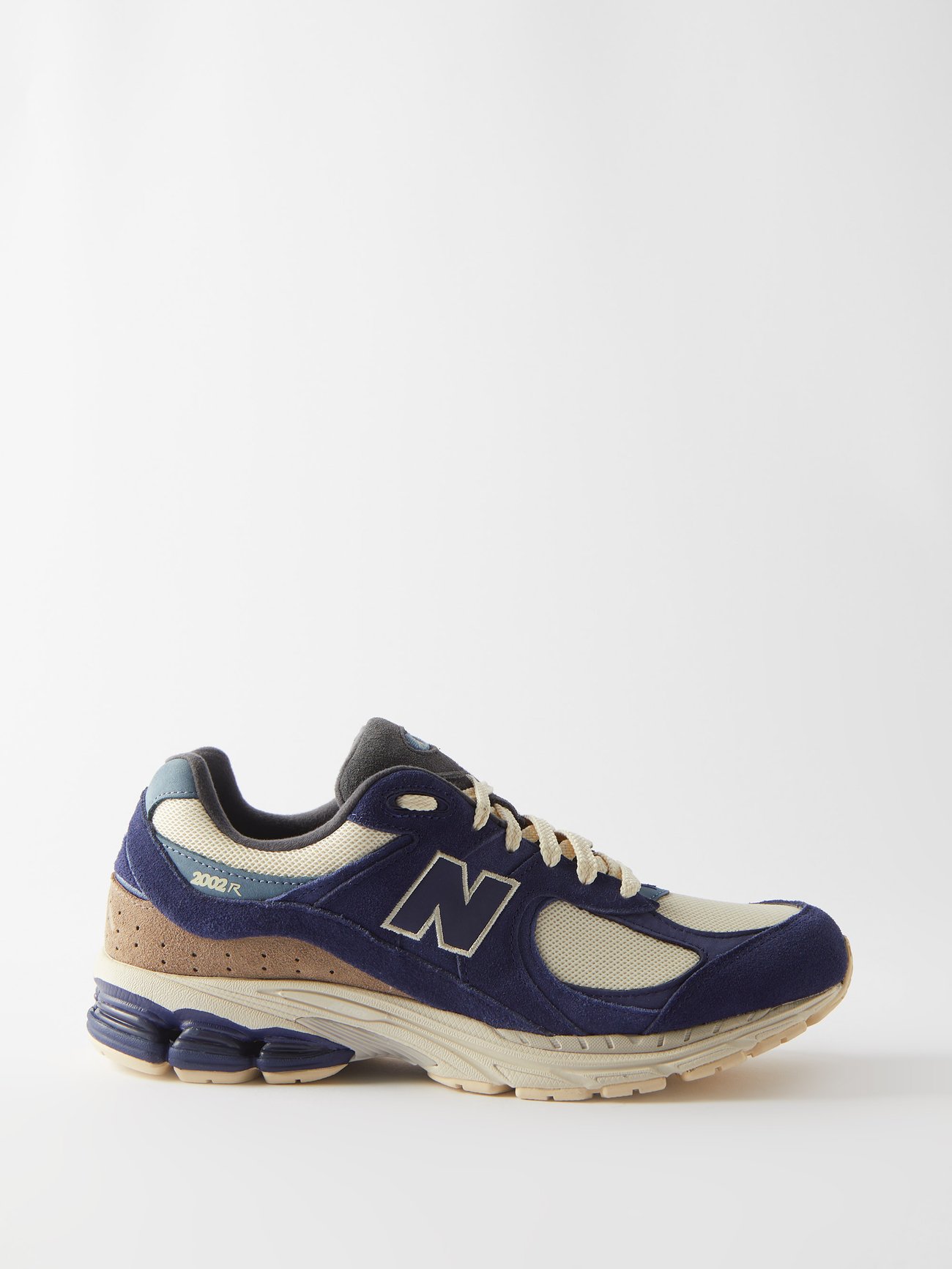 new balance 2002r suede sneakers