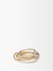 Solarium MX 18kt gold & sterling-silver ring