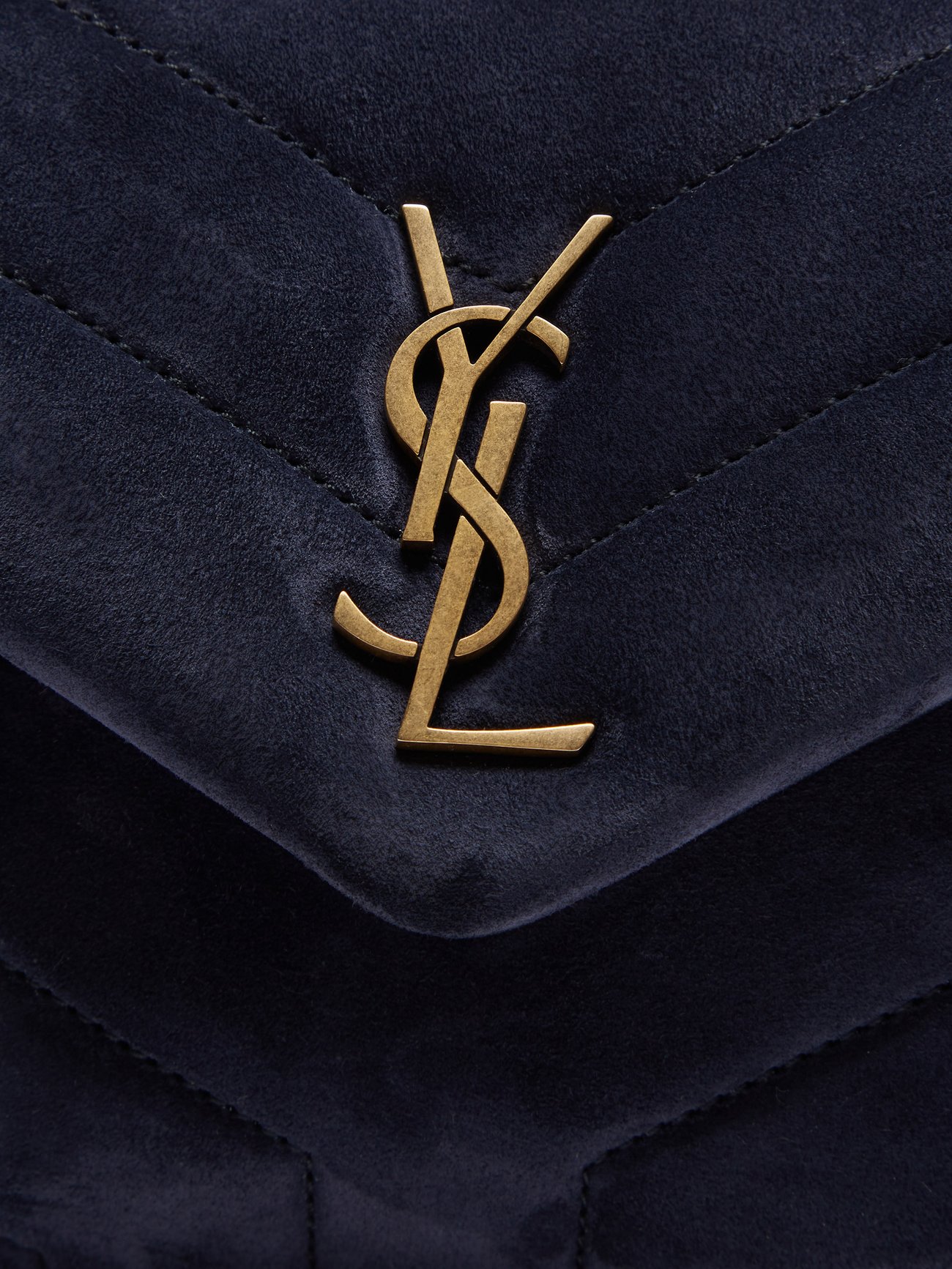 The Navy YSL Toy LouLou - The Haute Finish