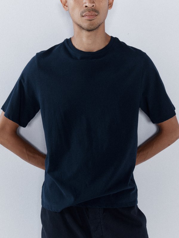Raey Recycled and organic cotton-blend fitted T-shirt