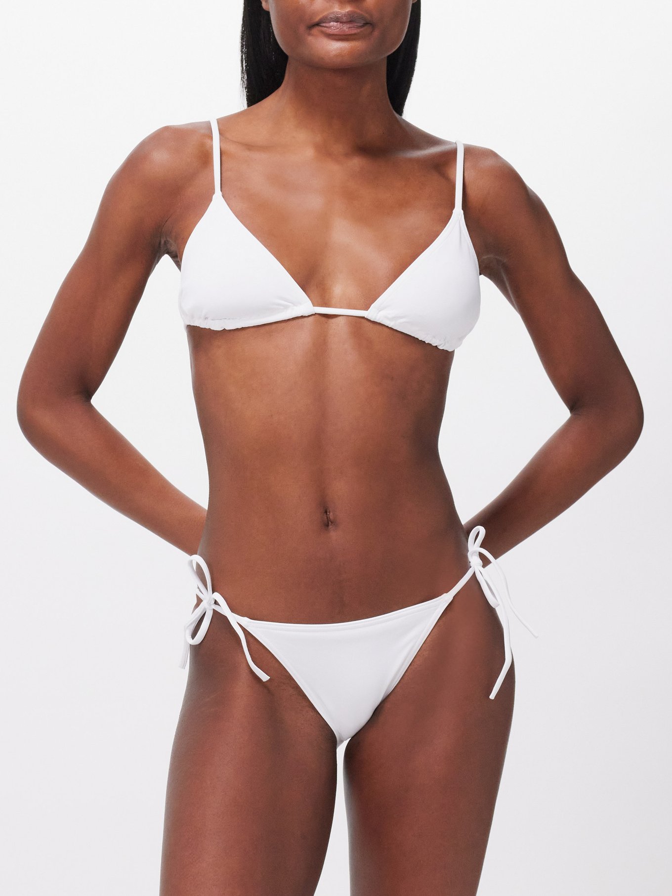 Cream Bikini Top - Ribbed Swimsuit Top - Underwire Bikini Top - Lulus
