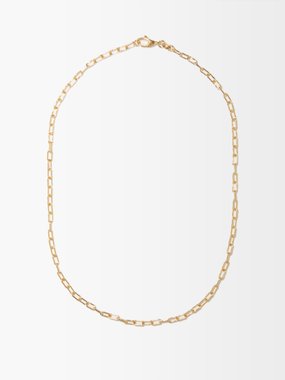 Rosa De La Cruz 18kt gold chain-link necklace