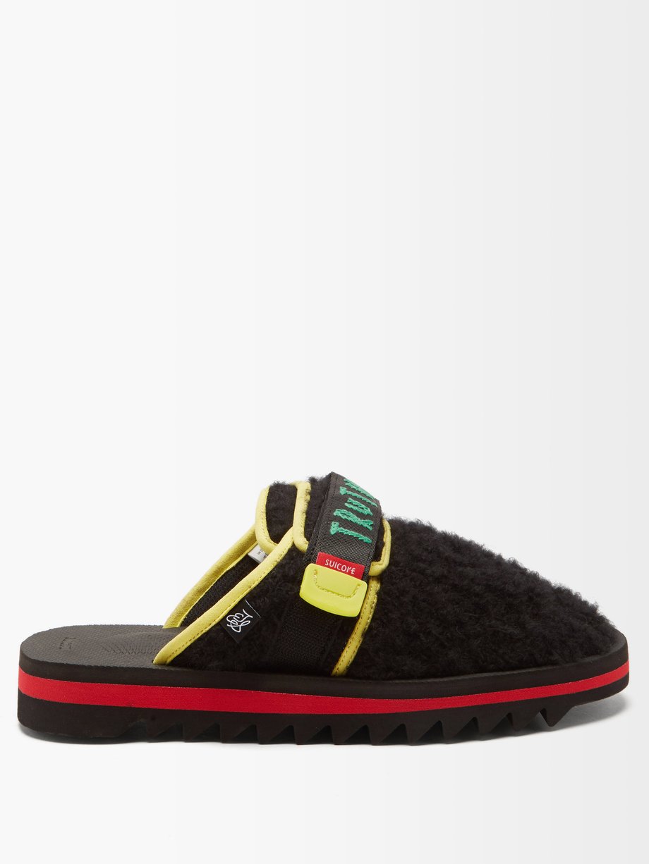 X The Elder Statesman Zavo cashmere sandals