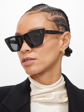 Celine Eyewear Cat-eye acetate sunglasses
