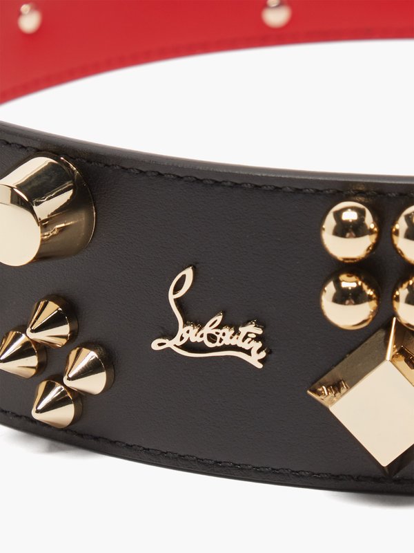 Christian Louboutin W Carasky studded leather belt