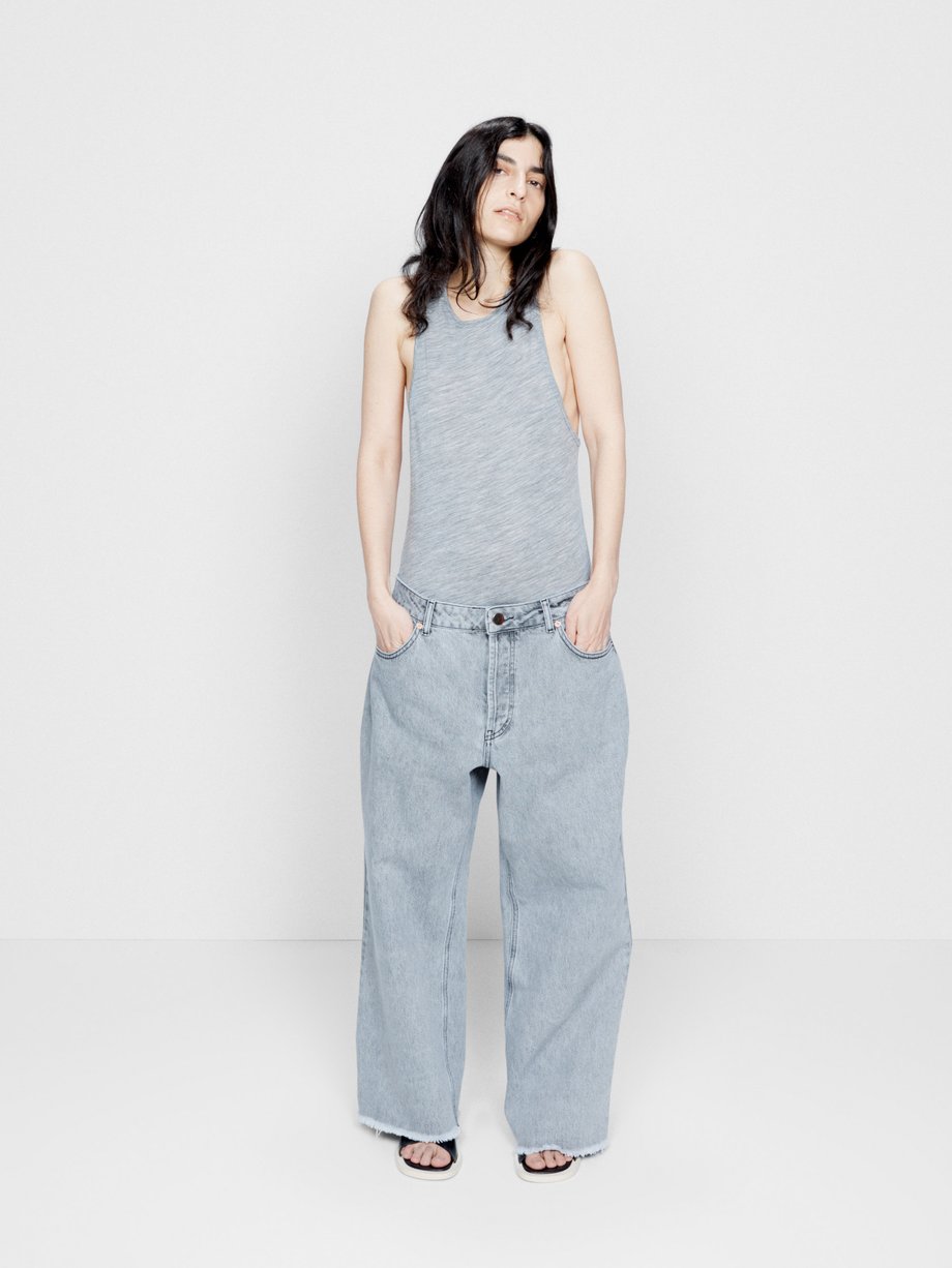 Grey Gait organic-cotton super wide-leg jeans | Raey | MATCHESFASHION UK