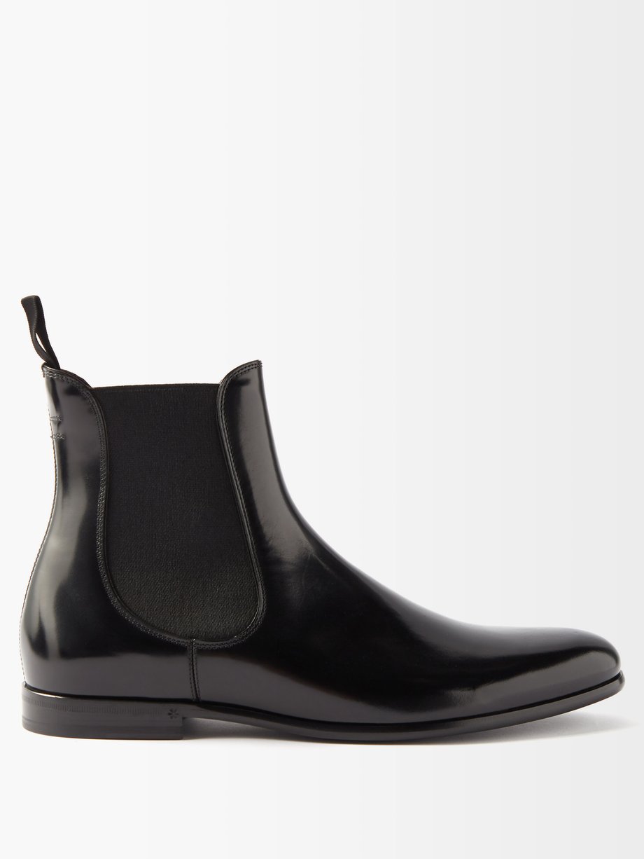 Black Patent-leather Chelsea boots | Dolce & Gabbana | MATCHESFASHION UK