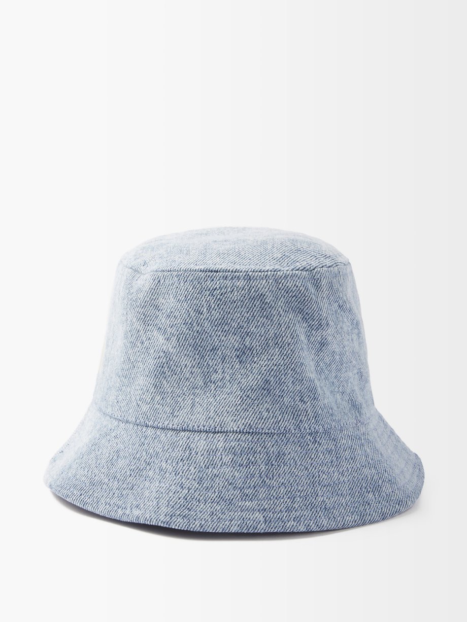Blue Haleyh denim bucket hat | Isabel Marant | MATCHESFASHION US