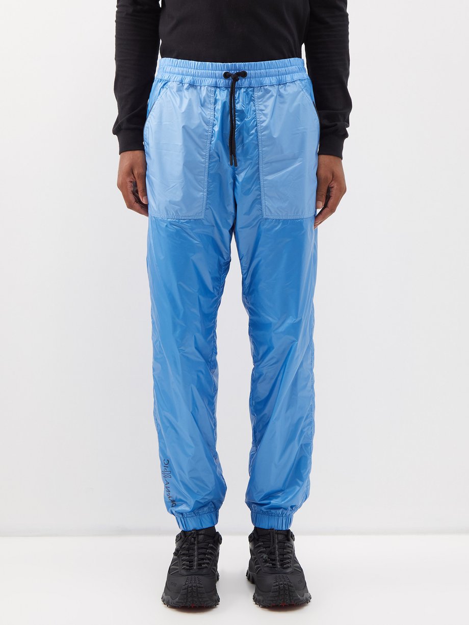Moncler Grenoble Technical cotton-blend track pants