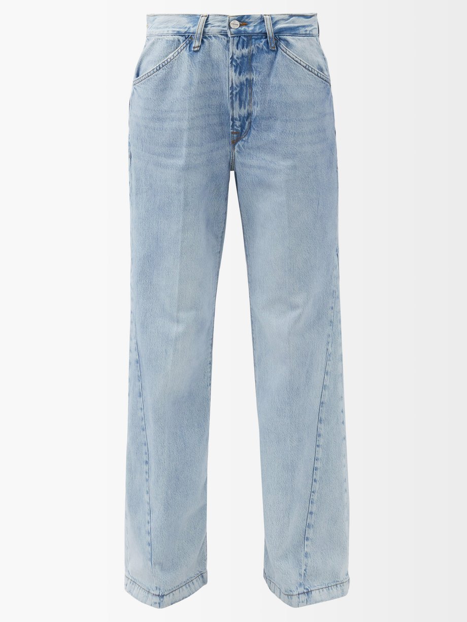 Blue Le Baggy wide-leg jeans | FRAME | MATCHESFASHION UK