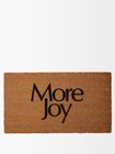 Brown More Joy doormat | More Joy by Christopher Kane | MATCHESFASHION UK