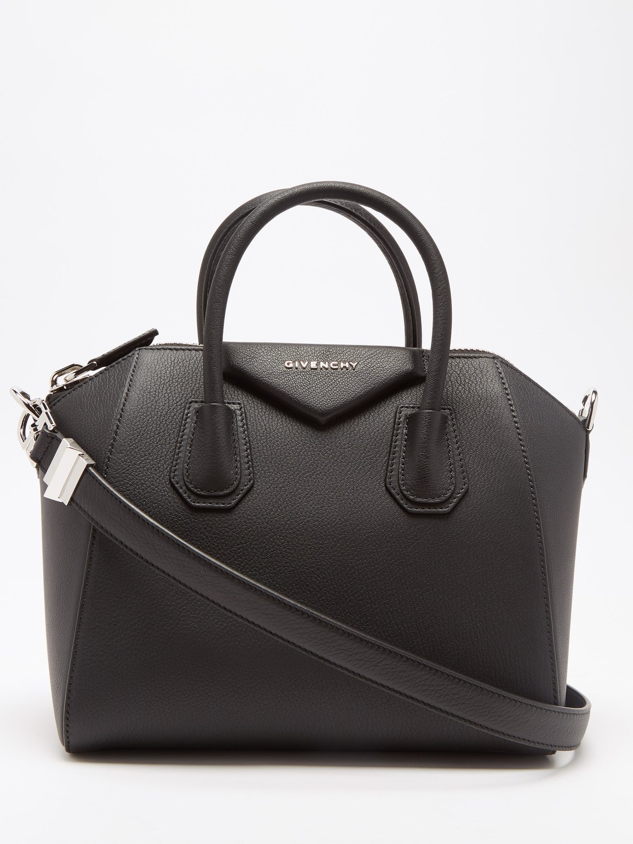 Givenchy Medium Antigona Bag - Black Handle Bags, Handbags