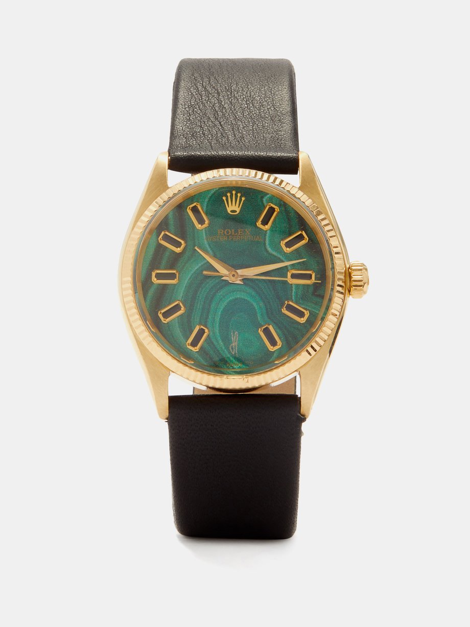 Rolex 36mm onyx gold watch | Jacquie Aiche | MATCHESFASHION UK
