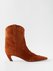 Dallas suede point-toe boots