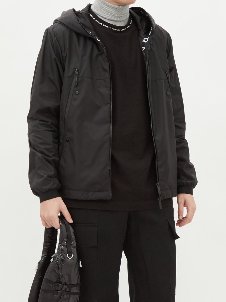 Heerlijk Specifiek theorie Black Junichi hooded logo-print shell jacket | Moncler | MATCHESFASHION US