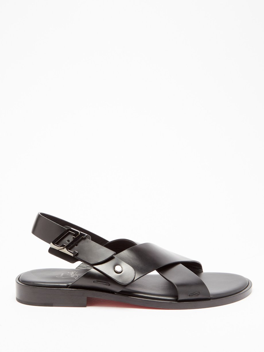 Christian Louboutin CL Leather Slides