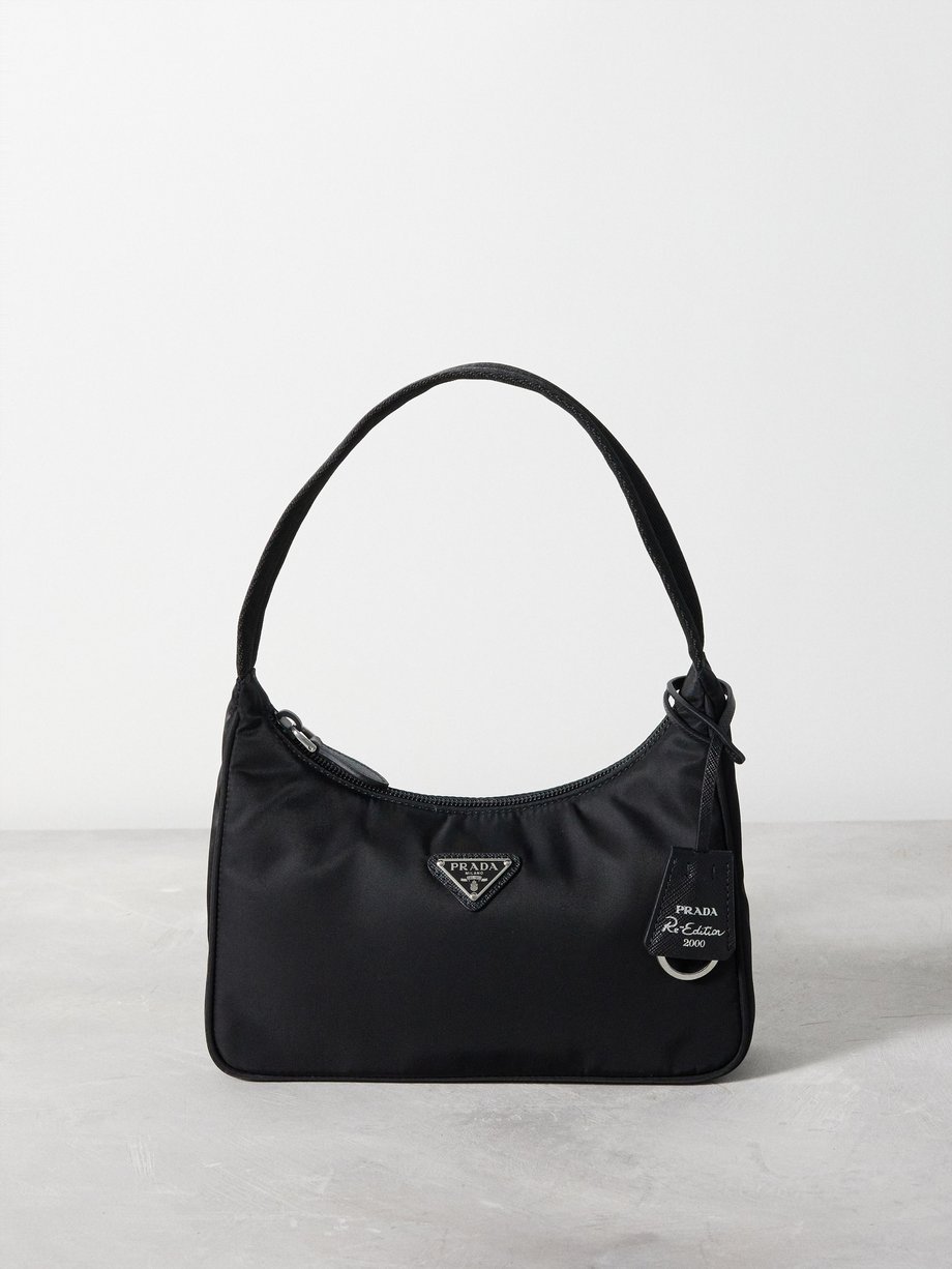 Black Re-Edition 2000 Re-Nylon shoulder bag | Prada | MATCHESFASHION UK