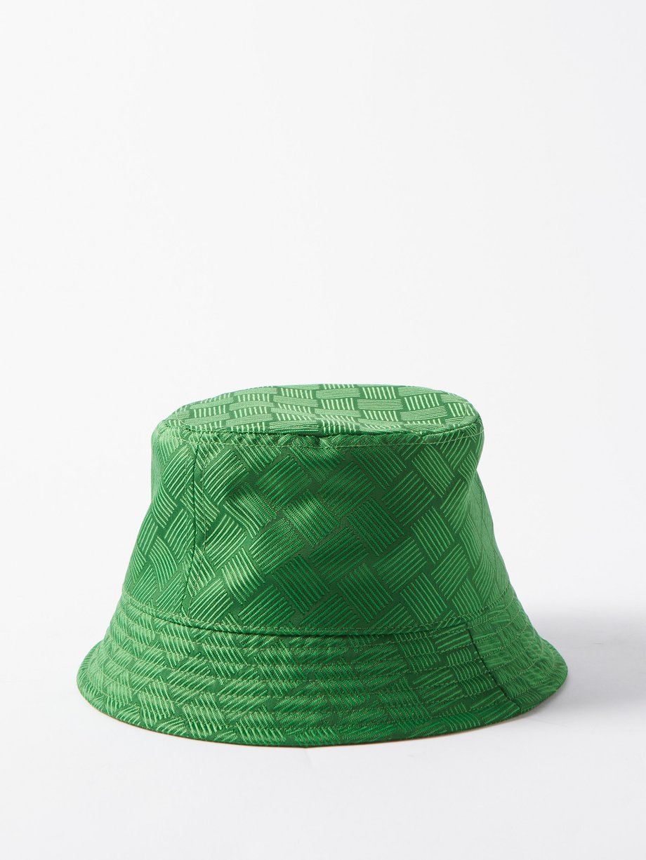 BOTTEGA VENETA Green Hat 22ss