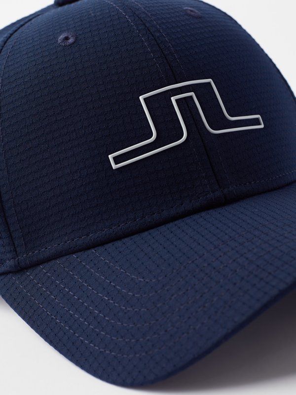 J.Lindeberg Caden logo-patch technical-shell baseball cap