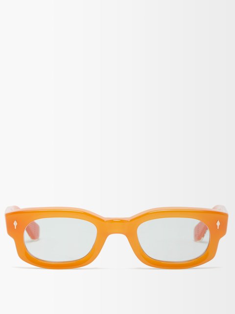 Sunglasses with orange lenses, made in Italy | TBD Eyewear