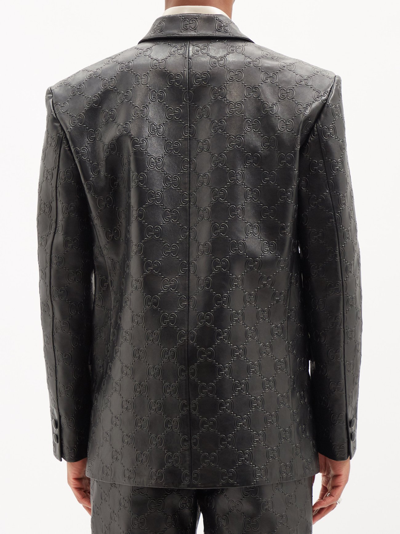 Gucci Croc Embossed Leather Jacket, $5,500, Nordstrom