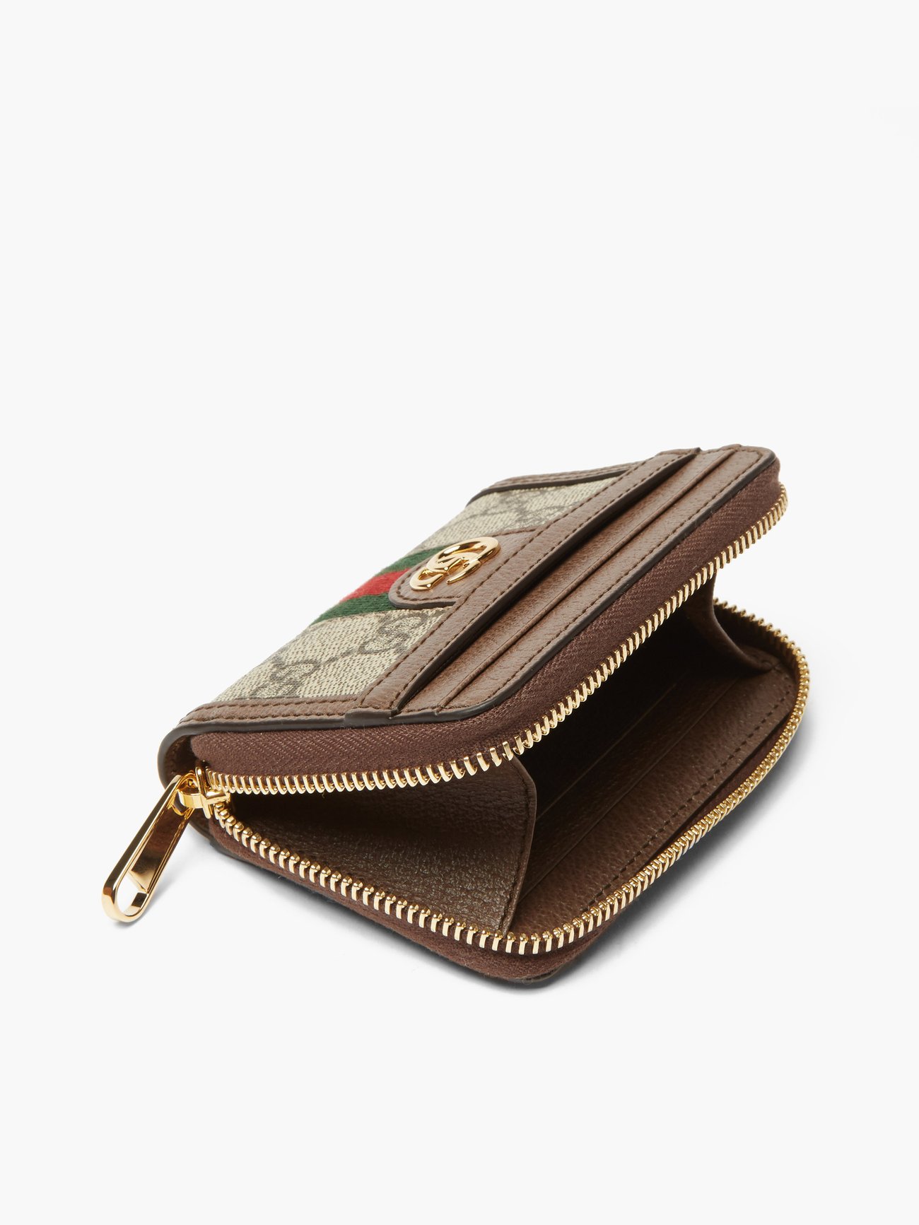 Gucci GG Marmont Zip-Around Wallet - Neutrals