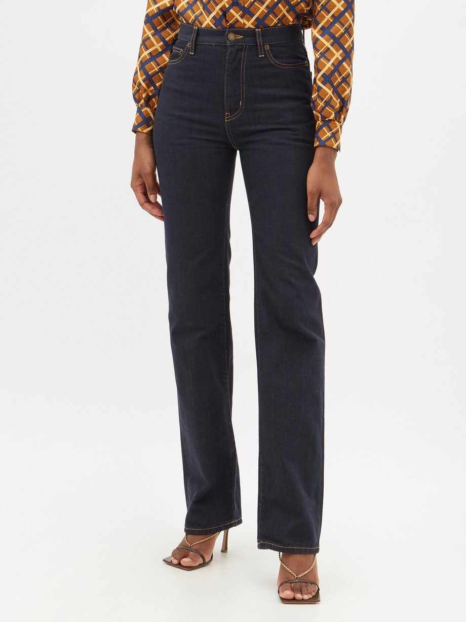 Blue Janice straight-leg jeans | Saint Laurent | MATCHESFASHION UK