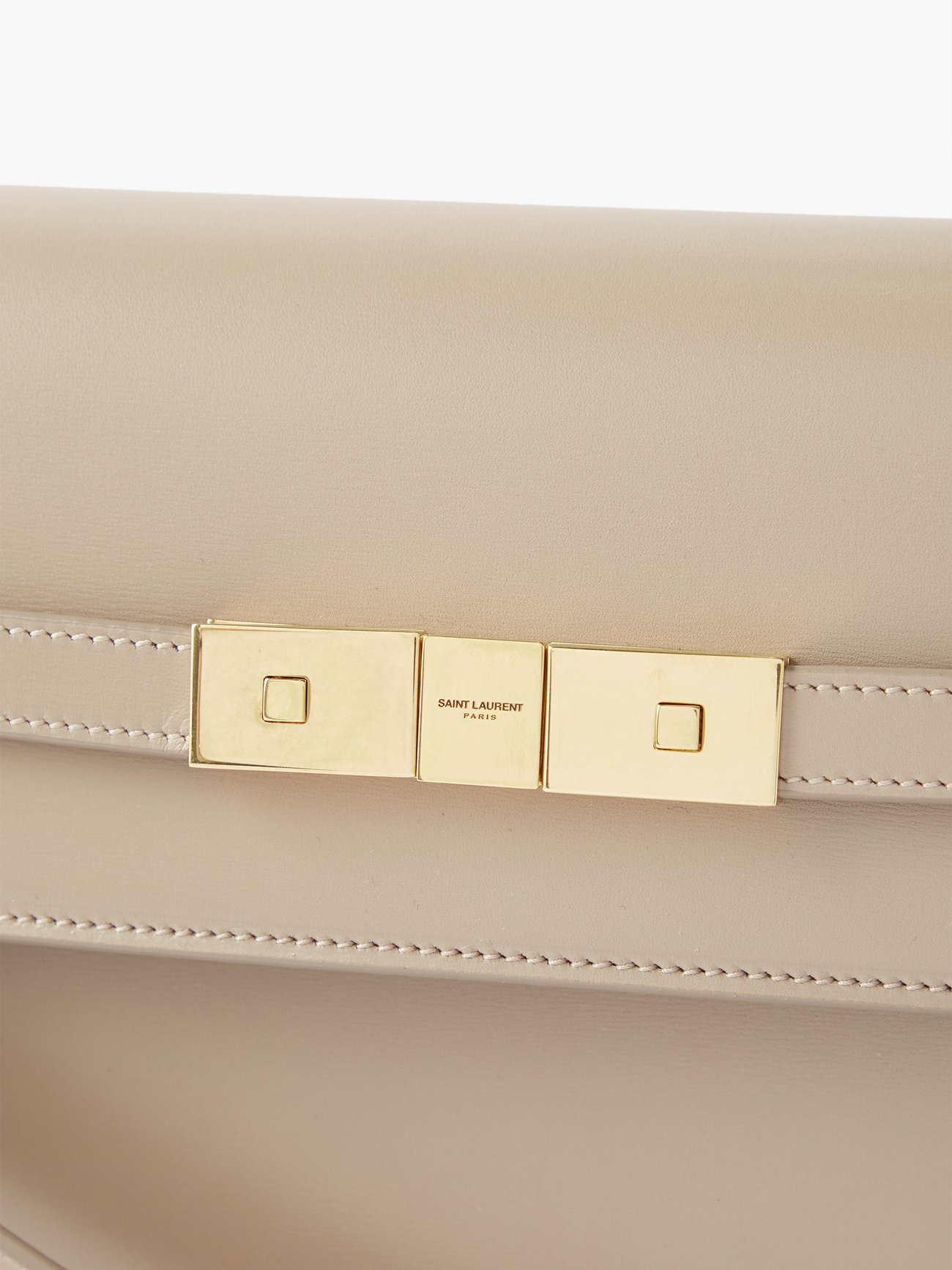 Manhattan leather handbag Louis Vuitton Beige in Leather - 38657285