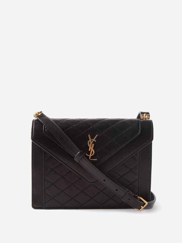 Saint Laurent Gaby small quilted-leather shoulder bag