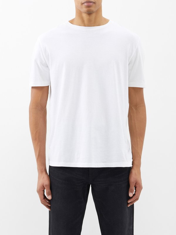Saint Laurent Cotton-jersey T-shirt