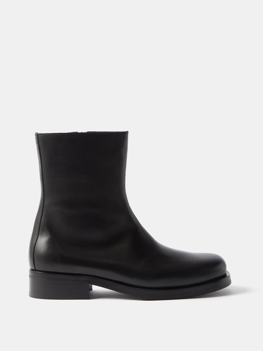 Black Camion square-toe leather boots | Our Legacy | MATCHESFASHION US