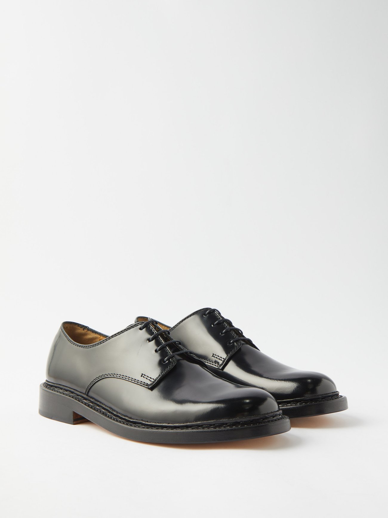 Uniform Parade leather derby shoes