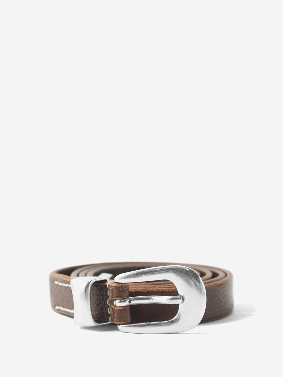 OUR LEGACY LEATHER BELT 70-