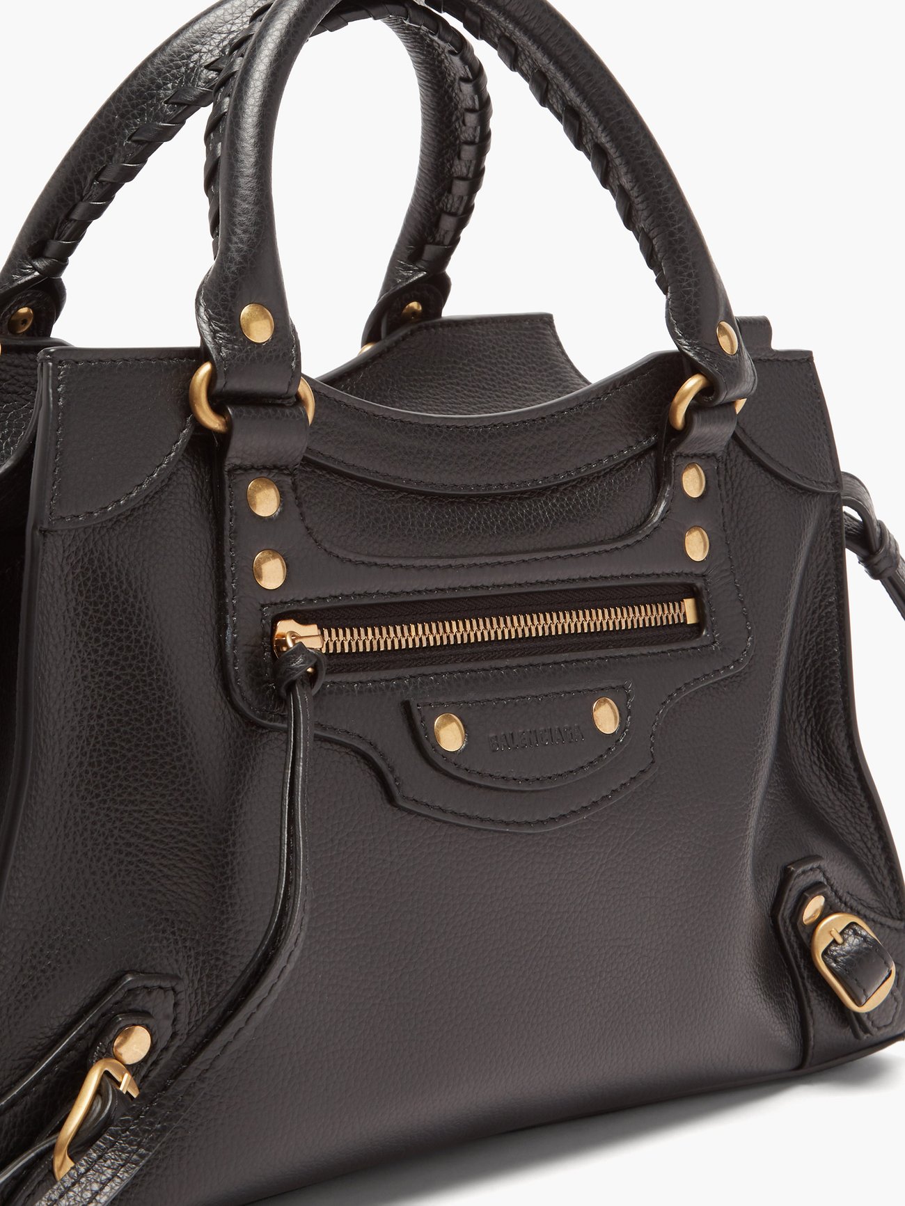 Black Neo Classic City medium grained-leather bag