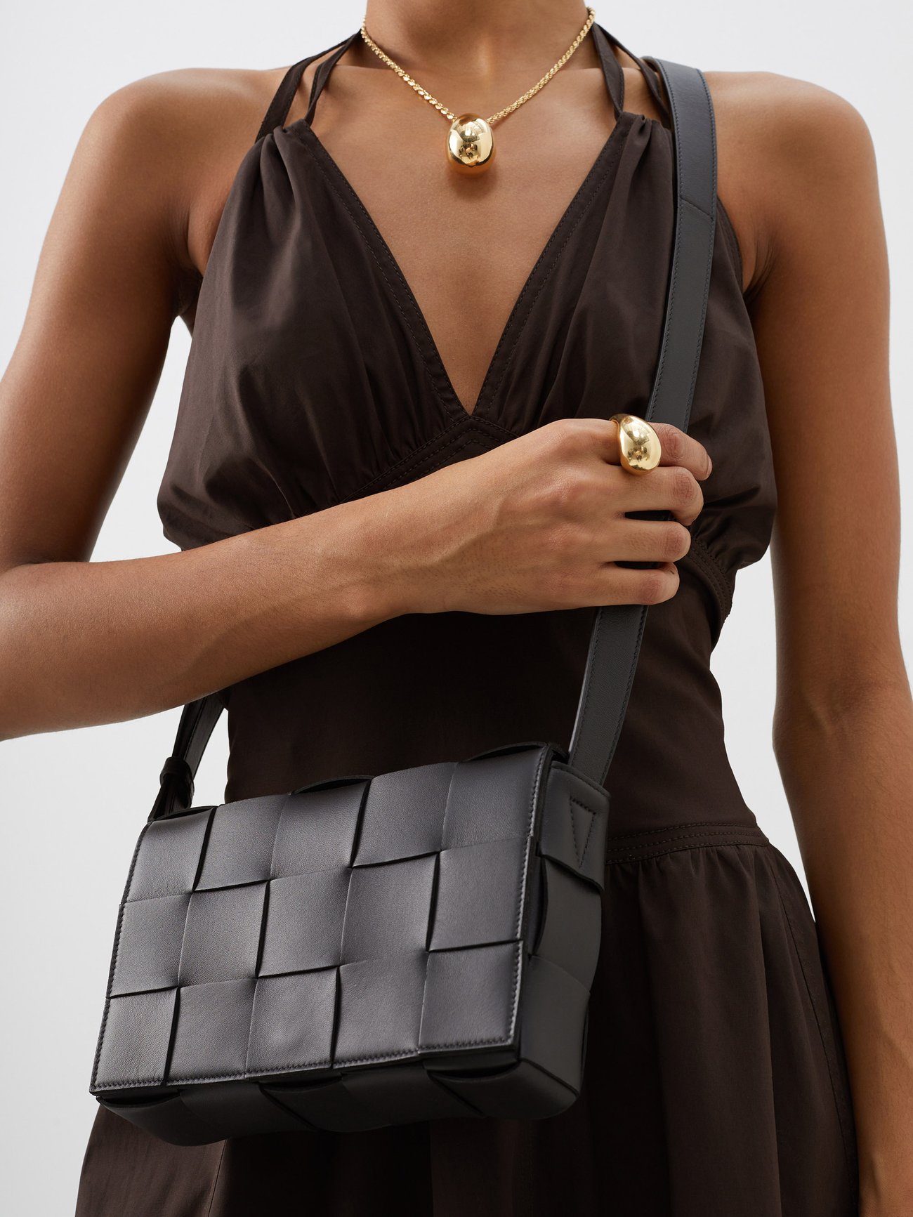 Balenciaga Sling Bag In Black, For Women, Women's Bags 9.1in/23cm