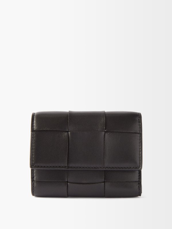 Bottega Veneta Cassette leather trifold wallet