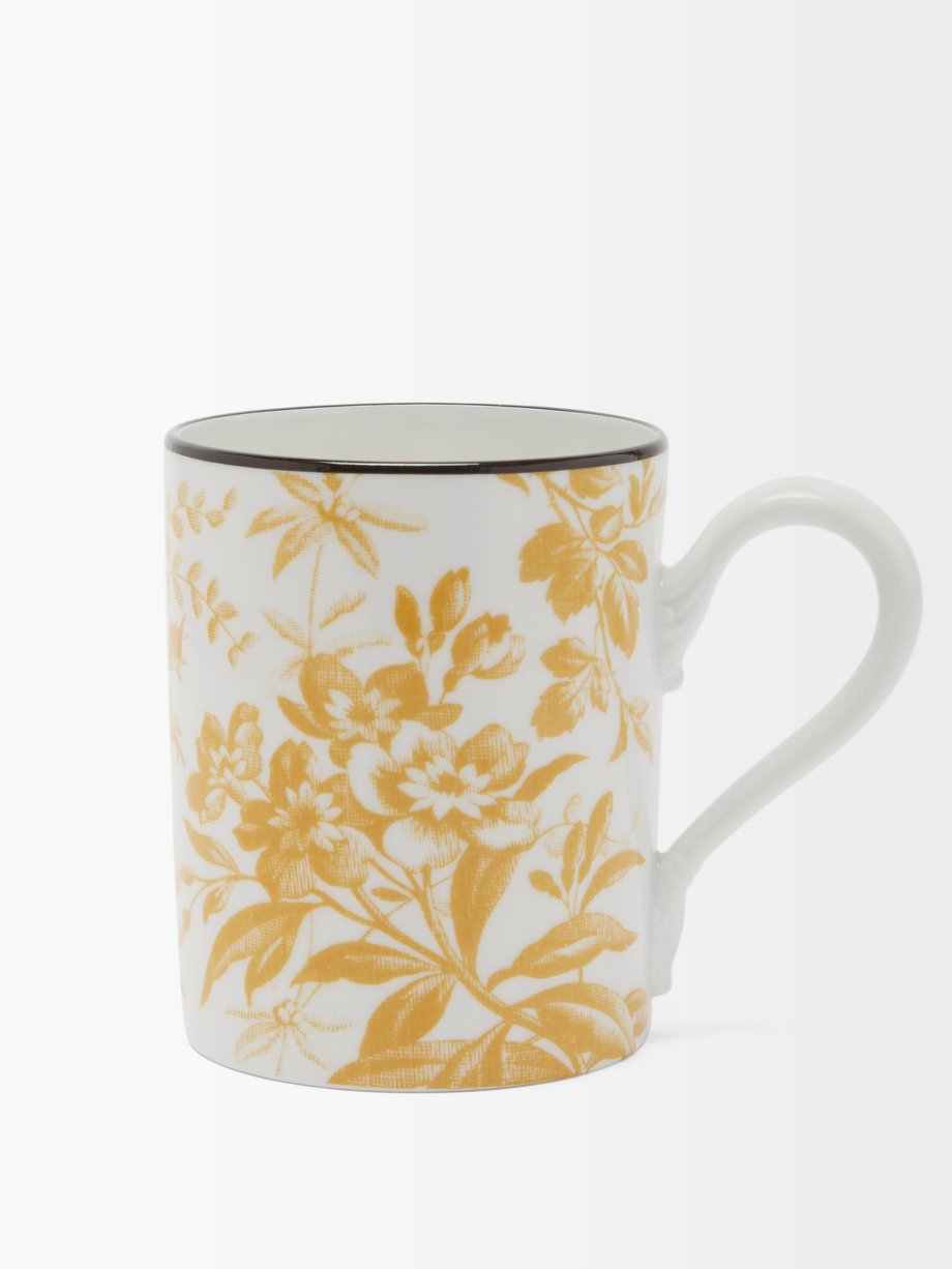 Gucci Herbarium porcelain mug