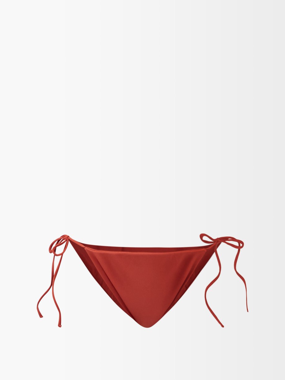 Brown Ties side-tie bikini briefs | Jade Swim | MATCHESFASHION UK