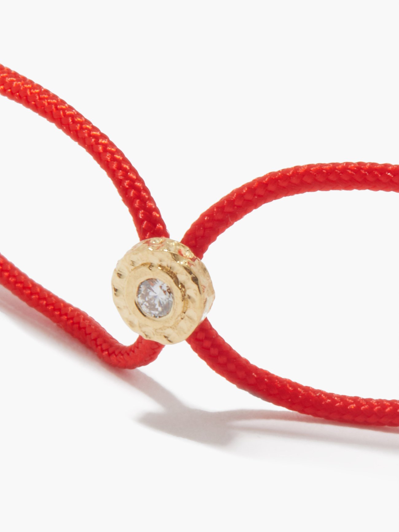 Parachute Nesting Gem 18 Kt Gold Bracelet With Diamond in Orange - Octavia  Elizabeth