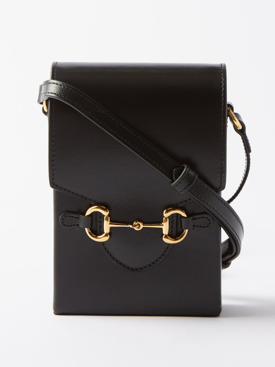 Gucci 1955 Horsebit Mini Shoulder Bag Beige Calfskin Gold Hardware