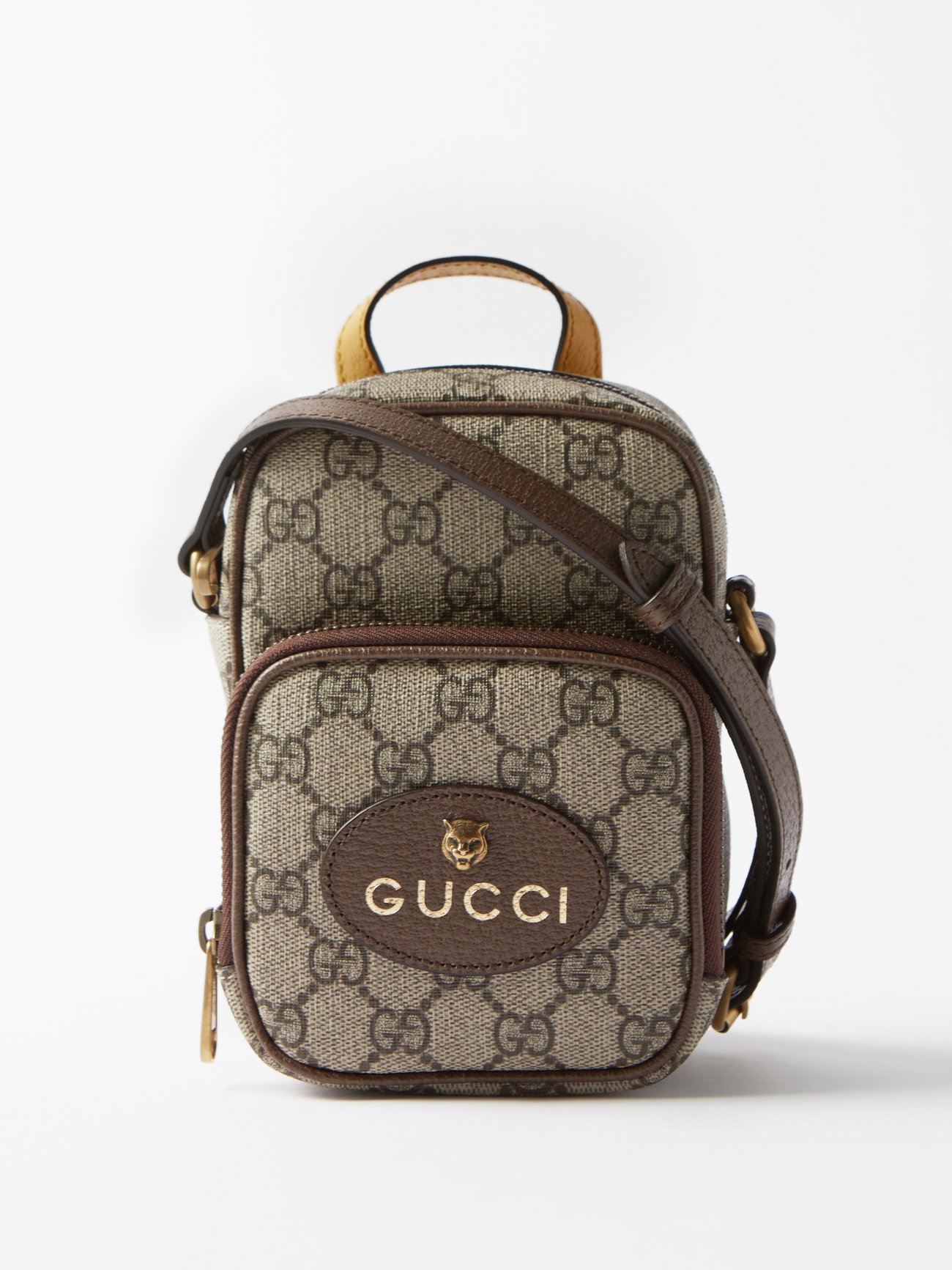 Gucci Flower Tiger Denim Camera Bag