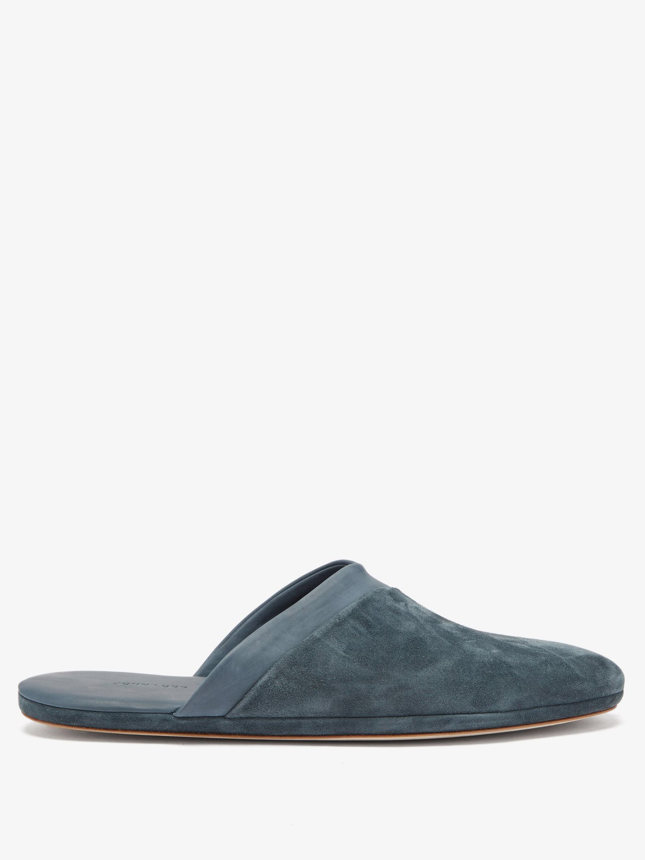 Blue Knighton suede slippers | John Lobb | MATCHESFASHION US