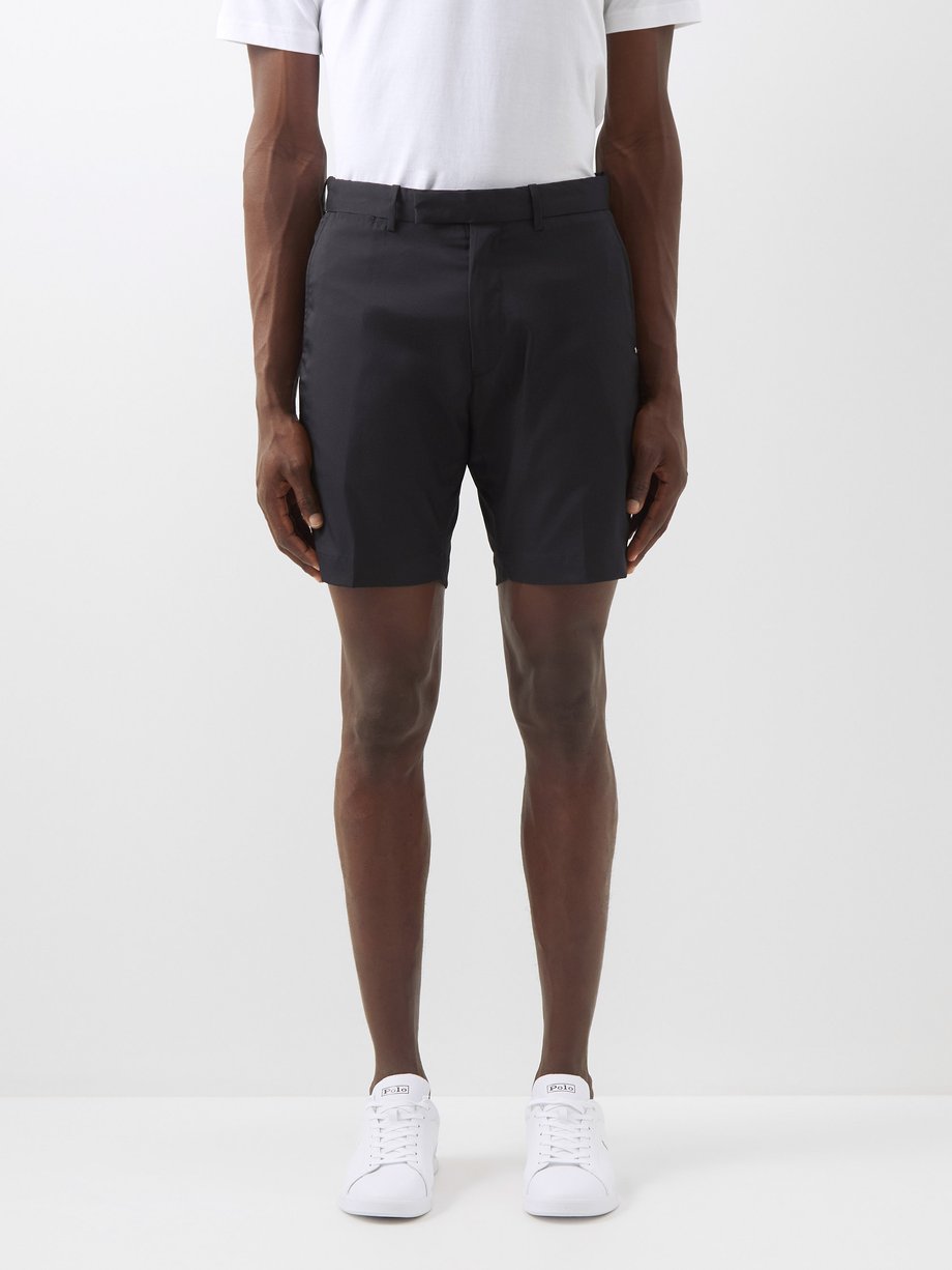Black Technical-twill golf shorts | Polo Ralph Lauren | MATCHESFASHION UK