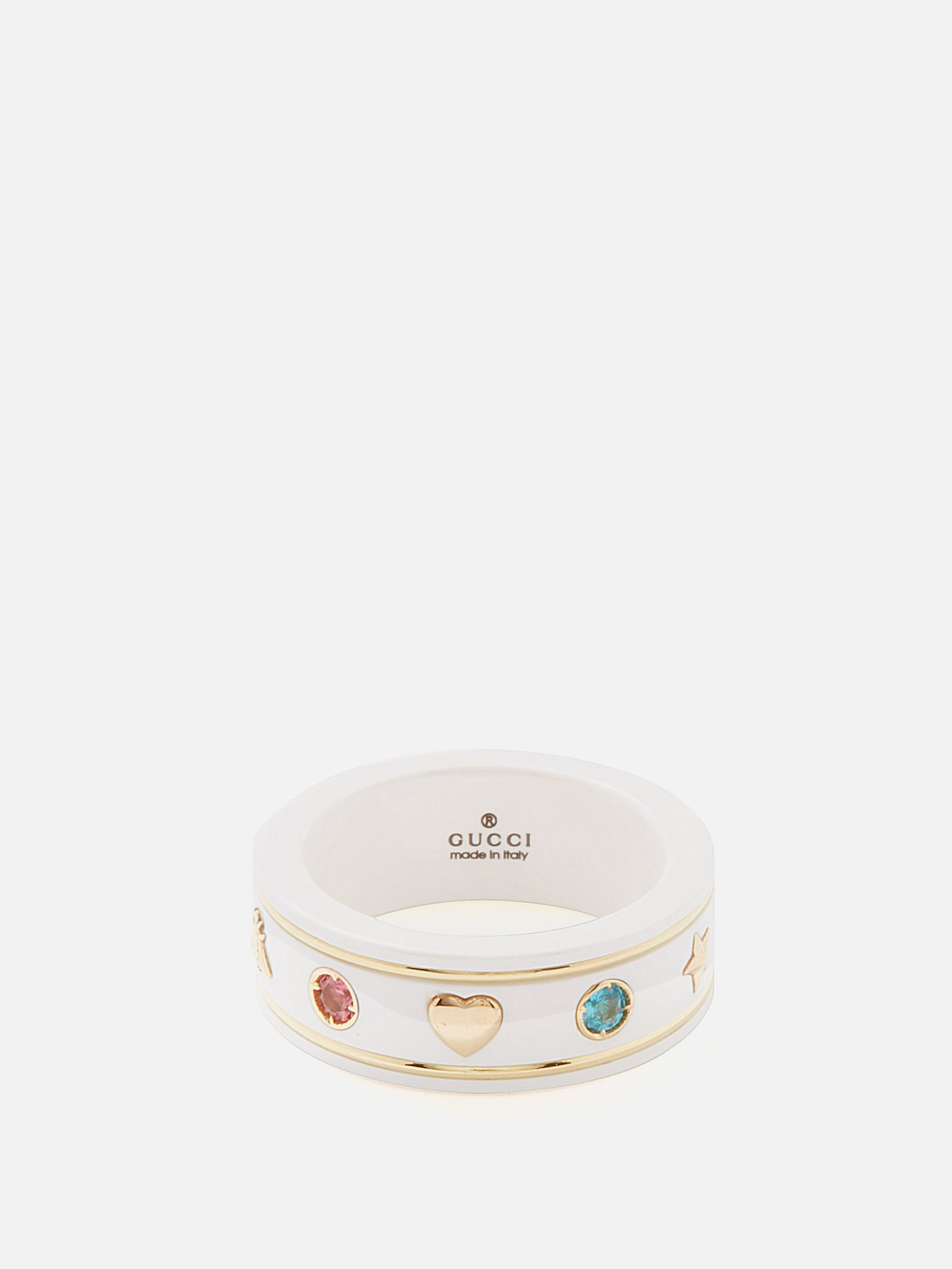 Gucci Icon Ring with Gemstones