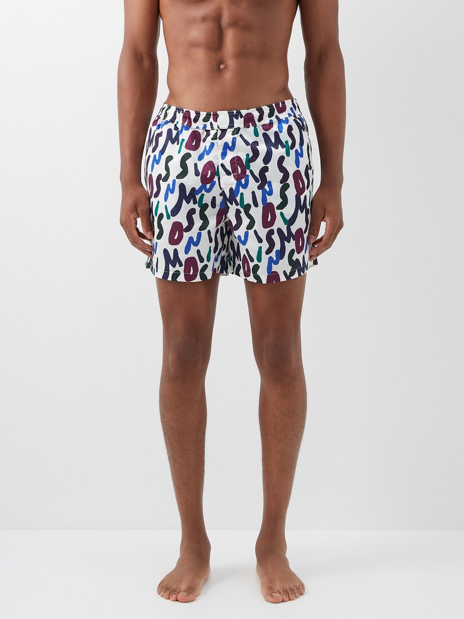 Print Logo-print swim shorts | Missoni Mare | MATCHESFASHION UK