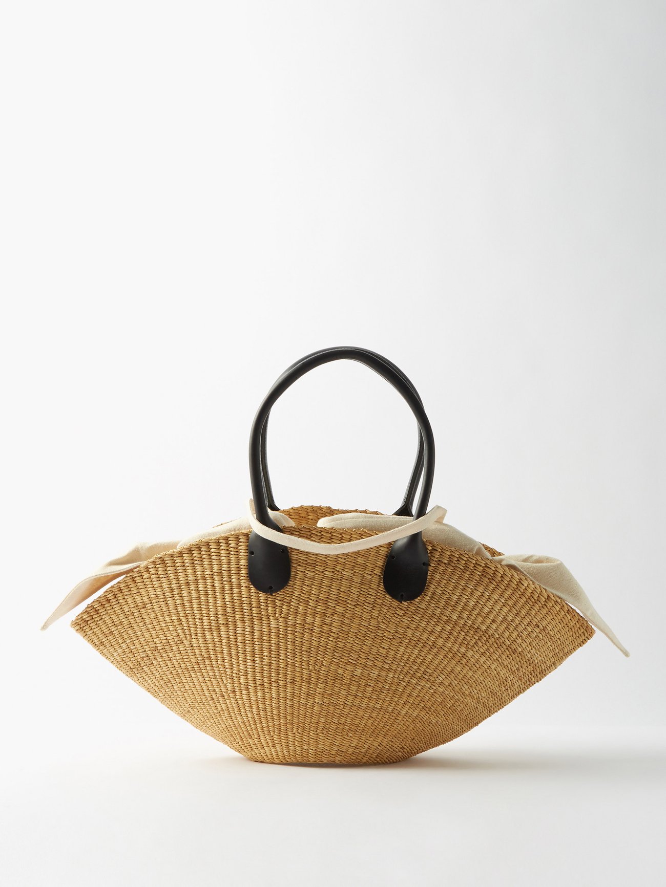 Muun Small Elephant Grass Sophia Basket Bag