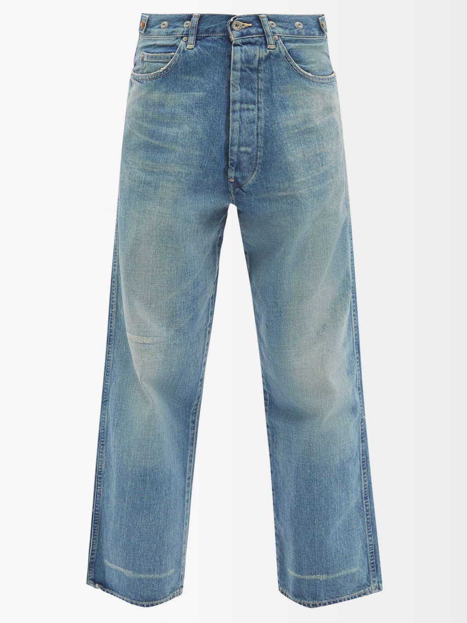 Blue Wide-leg denim jeans | Chimala | MATCHESFASHION AU
