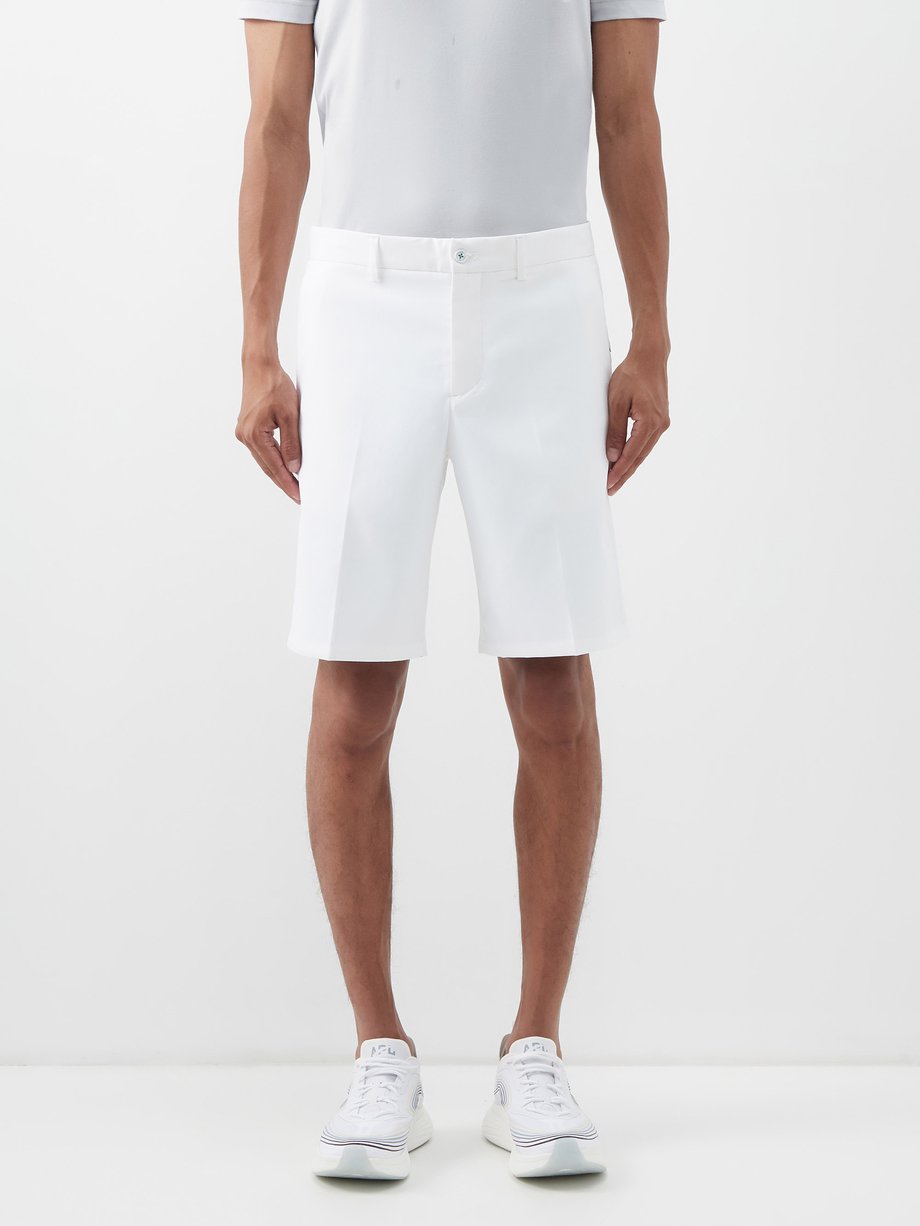 White Kim mesh-panelled golf shorts | J.Lindeberg | MATCHESFASHION US